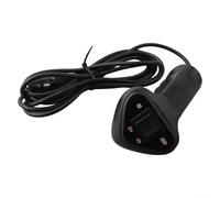 Controller Winch cablato 500A con telecomando manuale da 3,6 m per fuoristrada e fuoristrada, robusto alloggiamento in plastica