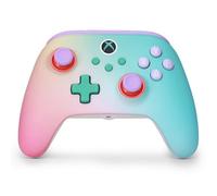 PowerA Controller wireless Advantage per Xbox Series X|S - Beach Vibes, licenza ufficiale, levette a effetto Hall anti stick drift, Bluetooth, polling 1000 Hz, design ergonomico per cloud gaming