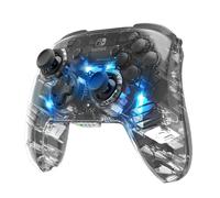 PDP Afterglow Gamepad Nintendo Switch Nero, Trasparente [500-137-EU]