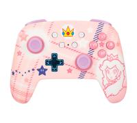 Controller wireless per Nintendo Switch (Plaid Principessa Peach)