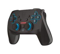 Controller wireless Snakebyte nero per Nintendo Switch Switch2 con 2 giochi I Puffi