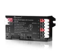 Controller WLED con microfono, ESP32 DC 5V-24V Digital LED Strip Controller per striscia LED indirizzabile Digital RGB IC WS2811 WS2812B SK6812 WS2815 RGBW striscia LED indirizzabile FCOB