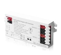 Controller WLED con microfono, ESP32 DC 5V-24V Digital LED Strip Controller per striscia LED indirizzabile Digital RGB IC WS2811 WS2812B SK6812 WS2815 RGBW striscia LED indirizzabile FCOB (bianco)