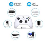 Controller Xbox One SWCTIM, controller wireless Xbox con adattatore wireless 2.4G, jack audio da 3.5mm