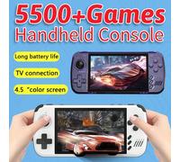 Controllerodi intrattenimento retrò X39PRO, joystick arcade classico migliorato, schermo IPS da 4,5 pollici, 64 GB con oltre 5.500 giochi, ricarica USB, regalo di compleanno, Natale, Ringraziamento, r
