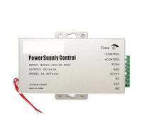 Controllo accessi Alimentatore Trasformatore Porta Fornitore Adattatore di copertura Macchina DC 12V 3A 5A,Sensitivamente(White 5A)