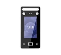 Controllo accessi biometrico 4,3 pollici Rilevamento in tempo reale Riconoscimento facciale Accesso al cancello dinamico Macchina di presenza Metallo