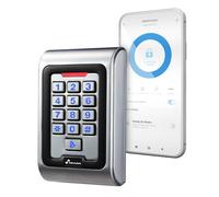 Controllo accesso autonomo NIVIAN Accesso tramite scheda EM, Pin e App Uscita relè, pulsante e campanello Wiegand 26 e WiFi | Controllo dei tempi App Tuya Smart per la gestione e le aperture