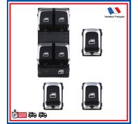 Controllo Alzacristallo Anteriore Sinistro + 3 Bottoni Previsto Per A1 A4 Q3 Q5