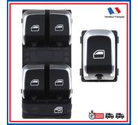 Placchetta Leva Vetro Anteriore Sinistro + Pulsante Destra Previsto A1 A4 Q3 Q5