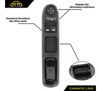 Controllo Pulsante Alzacristalli Anteriore Sinistro per Peugeot 207=6554QC