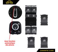Controllo Ascensori Vetro + Interrutore Fari Automatico E per Alhambra VW Sharan