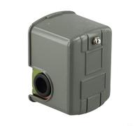 Controllo automatico elettrico del pressostato dell'acqua per la pompa del pozzo, differenziale regolabile 30-50 PSI, corpo d'ottone di 1/4" NPT con Shell dell'ABS, regolatore di flusso idraulico