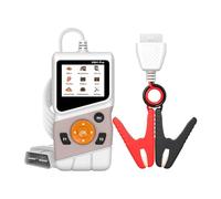 Controllo batteria Scanner diagnostico per veicoli Lettore LCD portatile Morsetto Cavi Pannello direzione Manutenzione garage Strumento supporto per la revisione delle auto usate Strumento