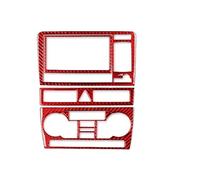 Controllo Centrale Interno Auto Per A3 Per S3 Per 8P 2006 2007 Auto Fibra Carbonio AC Centrale Radio CD Pannello Navigazione Set Finiture Copertura Adesivo Interno(11)