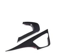 Controllo Centrale Interno Auto Per Chevrolet Per Corvette Per C7 2014-2019 ABS Fibra Di Carbonio Cruscotto Auto Console Centrale Pannello Cambio Copertura Decorativa(12)