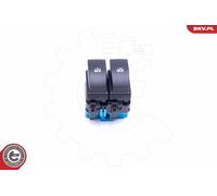 Interruttore alzacristalli anteriore 37SKV321 ESEN SKV per RENAULT MEGANE II