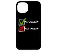 Controllo del diritto naturale sul diritto marittimo Custodia per iPhone 13
