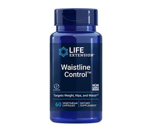 Controllo del girovita Life Extension, ottimizzazione del grasso, 60 capsule vegetali