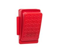 Controllo del pedale ' acceleratore a 6 pin per, Red | 1 comando a pedale ' acceleratore incluso, struttura in PVC e metallo, azione ritorno automatico per la