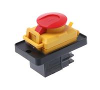 Controllo Del Pulsante Magnetico A 4 Pin KJD12 12A 250 V PUSH PUNG FUNICA SEMPLICE Per Interruttori Pulsante Woodshop