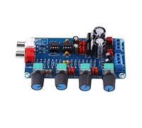 Controllo del tono dell'amplificatore HiFi SustVita con una scheda preamplificatore NE5532, questa scheda EQ per bassi alti assemblata include un modulo di controllo del volume OP