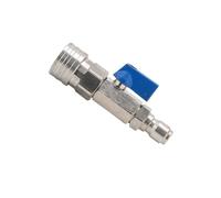 Controllo del tubo flessibile Interruttori di flussi d'acqua 3/8 o 1/4 "Raccordi di collegamento rapido Valvole a sfera Rondella ad alta pressione Raccordi duraturi a connessione rapida