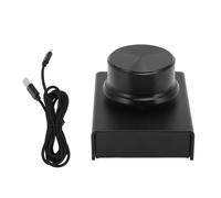 Controllo del volume USB con funzione mute a un tasto per un controllo audio impeccabile, doppia velocità di regolazione, manopola del volume
