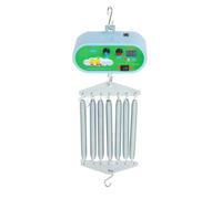 Controllo della culla elettrico sospeso, 12 W, 12 V, regolatore di altalena per bambini, controllo del volume 10 livelli, velocità 10 livelli, molla fino a 20 kg, per 0-12 mesi
