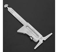 Controllo della foresta: un Infine di una in Acciaio Inossidabile per Misurare L'angolo della Larghezza Scanalatura e Saldatura e, per i Saldatori, Saldatura 1 X