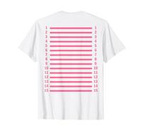 Controllo della lunghezza dei capelli Crescita dei capelli Traccia la tua backprint dei capelli Maglietta