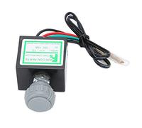 Controllo della Temperatura del Condizionatore D'aria per Auto, ANGGREK Termostato Elettronico per Condizionatore D'aria Universale per Auto Controllo della Temperatura ABS Accessorio Automatico(12V)