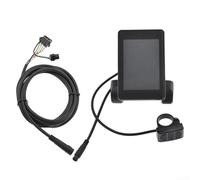 Controllo della velocità LCD compatto per biciclette, funziona con 24 V, 36 V, 48 V, design impermeabile con display trasparente per una facile osservazione dei dati