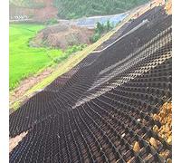 Controllo dell'erosione della griglia di pendenza - Stabilizzatore a rete a nido d'ape da 9 x 5,8 m per paesaggistica, vialetti e passerelle, profondità 5,1 cm, base in ghiaia per stabilità al suolo