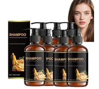 Controllo dell'olio e shampoo nutriente Rosemarin con estratti di ginseng, senza solfati per capelli secchi/oleosi/ricci, shampoo nutriente e rinforzante per donne e uomini (7)