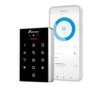 Controllo di accesso intelligente con riconoscimento facciale, tastiera PIN, scheda RFID e app WiFi - 2000 utenti, IP68 esterno, gestione remota Tuya Smart, codici temporali NIVIAN