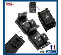 Controllo Di Alzacristallo Anteriore Sinistro Cromo + Pulsante Destra VW