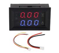 Controllo di corrente di tensione, Volt dell'ampermetro di voltmetro digitale, rivelatore AMP del tester, calibri di monitoraggio dell'amperaggio a LED DC0-100V (10a)