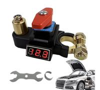 Controllo di disconnessione della batteria 12-24V Display digitale LED in | Controllo batteria auto per camion veicoli marini rimorchi camper Generatori di corrente