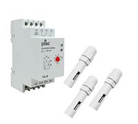 Controllo di livello in riempimento e svuotamento, funzionamento a due o tre sonde - Plikc CL-B (Con kit sonde)