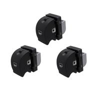 Controllo finestra 8ED 959 855 Pulsante Controllo Sollevatore Interruttore Elettrico Finestrino Dell'auto Per A4 B6 Berlina 2003 2004 2005(3Pcs Right Switch)