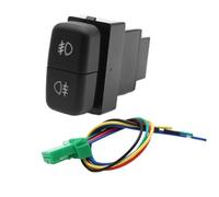 Controllo Interruttore Comando Fari Per Pajero V73 V93 V97 1PC doppio interruttore Per auto DRL anteriore fendinebbia posteriore interruttore pulsante blocco differenziale(Front Rear fog lamp)