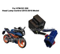 Controllo Luci Faro KTM RC 200 2015-2018 Nera Ricambio