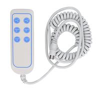 Controllo manuale a 6 tasti con spina a 8 poli, controllo manuale di ricambio per sedia sollevatore o sedia elettrica reclinabile compatibile con perni e comandi