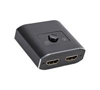 Controllo manuale bidirezionale HDTV Switcher per trasmissione video Supporta 3D 1080P Full Resolution con alloggiamento in metallo Console di gioco Switcher