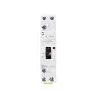 Controllo manuale Contattore Domestico Tipo Din Rail Contattore modulare 2P 16A 20A 25A 2NO o 2NC 220V (2P 25A 2N0 220V)