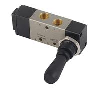 Controllo manuale del braccio della valvola dell'aria, assistente per lo smontagomme, valvola di commutazione professionale in lega di alluminio con funzione di ripristino