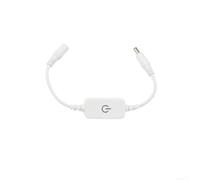 Controllo per luminosità LED Strip 12V 24V Touch Sensor Controllo(white) | Compatibile strisce 2835 5050, regolazione 0-, accensione per tocco breve, dimmeramento per tocco lungo