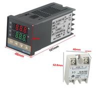 Controllo preciso della temperatura con controller REX C100 e termocoppia K