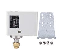 Controllo Pressione Elettronico per Pompa Acqua, Interruttore Pressostato, Regolazione Alta/Bassa Pressione per Compressore Aria - Montaggio Facile, Contatto Affidabile, Uso in